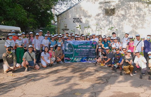 Tree planting event